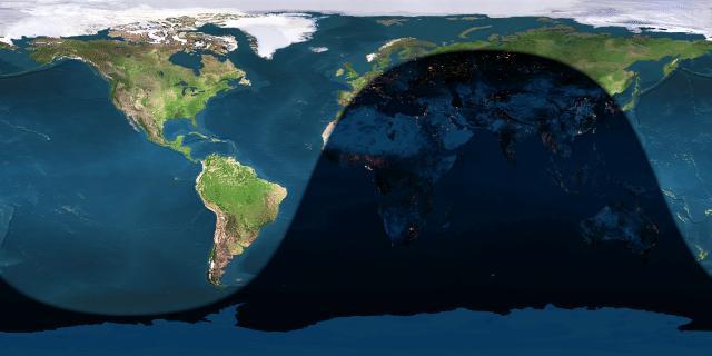 Day / Night Map